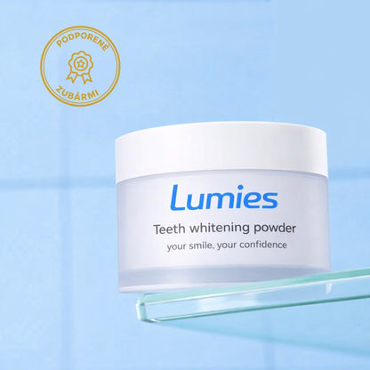 Prášok pre prirodzene belší úsmev